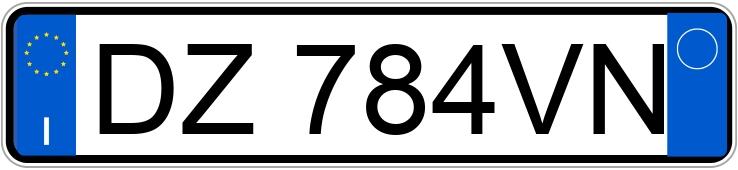 Numer rejestracyjny DZ784VN posiada FORD Fiesta 6a serie Numer rejestracyjny DZ784VN posiada FORD Fiesta 6a serie