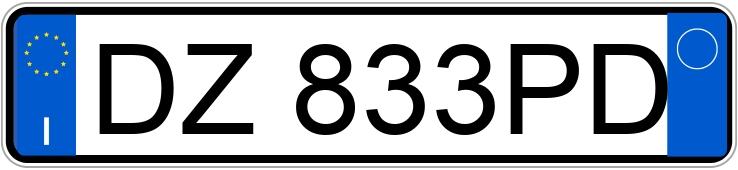 Numer rejestracyjny DZ833PD posiada OPEL Astra 3a serie Numer rejestracyjny DZ833PD posiada OPEL Astra 3a serie