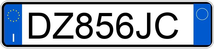 Numer rejestracyjny DZ856JC posiada VOLKSWAGEN New Beetle