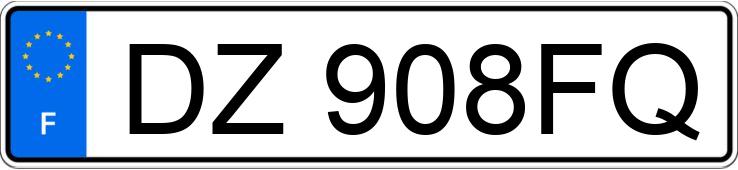 Numer rejestracyjny DZ908FQ posiada RENAULT CLIO IV