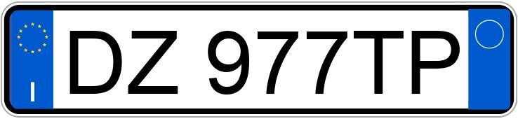 Numer rejestracyjny DZ977TP posiada FORD Fiesta 6a serie