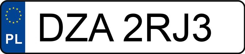 Numer rejestracyjny DZA 2RJ3 posiada BMW 530 - DZA2RJ3