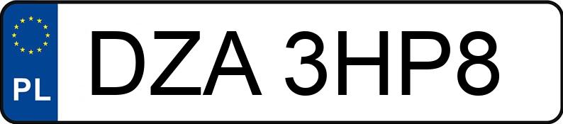 Numer rejestracyjny DZA3HP8 posiada BMW 530 Touring Diesel Kat. MR`95 E39 530 Touring Diesel Kat. MR`95 E39