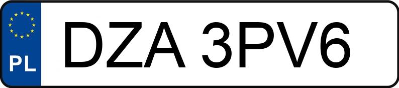 Numer rejestracyjny DZA 3PV6 posiada RENAULT Megane IV dCi MR`16 E6 GT Line Blue 115 - DZA3PV6