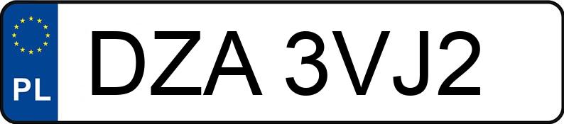 Numer rejestracyjny DZA 3VJ2 posiada FORD S-MAX - DZA3VJ2