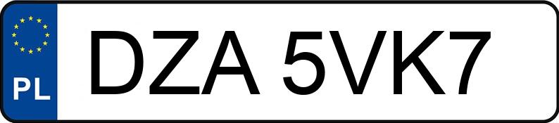 Numer rejestracyjny DZA 5VK7 posiada AUDI A4 1.8 Kat. MR`05 E4 8E T Multitronic - DZA5VK7