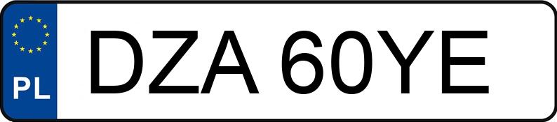 Numer rejestracyjny DZA 60YE posiada ROMET MOTORS GY - DZA60YE Numer rejestracyjny DZA 60YE posiada ROMET MOTORS GY - DZA60YE