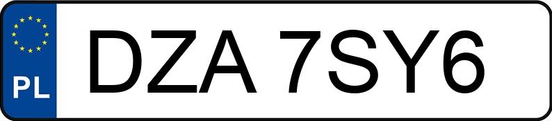 Numer rejestracyjny DZA 7SY6 posiada DS DS3 CROSSBACK - DZA7SY6 Numer rejestracyjny DZA 7SY6 posiada DS DS3 CROSSBACK - DZA7SY6