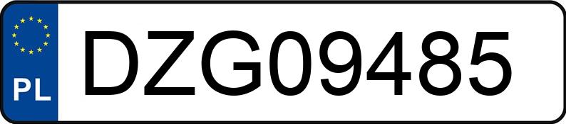 Numer rejestracyjny DZG 09485 posiada LAND ROVER DEFENDER - DZG09485 Numer rejestracyjny DZG 09485 posiada LAND ROVER DEFENDER - DZG09485