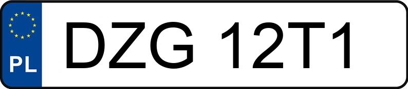 Numer rejestracyjny DZG 12T1 posiada BMW X3 Diesel MR`22 E6d G01 xDrive20d - DZG12T1