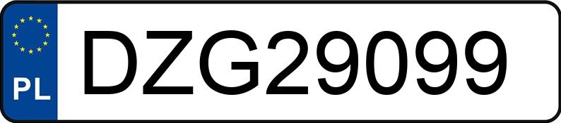 Numer rejestracyjny DZG 29099 posiada AUDI A7 - DZG29099 Numer rejestracyjny DZG 29099 posiada AUDI A7 - DZG29099