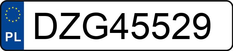 Numer rejestracyjny DZG 45529 posiada KIA Picanto 1.1 MR`04 E3 EX - DZG45529