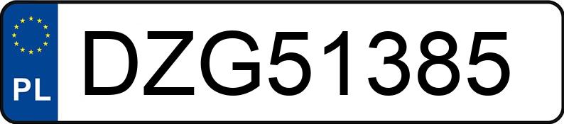 Numer rejestracyjny DZG 51385 posiada MERCEDES-BENZ 1222 12.0t 1222 - DZG51385