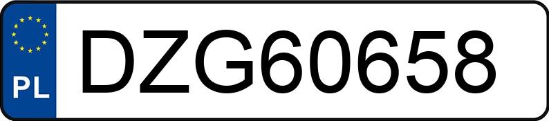 Numer rejestracyjny DZG 60658 posiada VOLKSWAGEN Bora 1.9 TD MR`98 E3 Basis - DZG60658