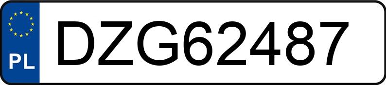 Numer rejestracyjny DZG 62487 posiada CITROEN BERLINGO - DZG62487 Numer rejestracyjny DZG 62487 posiada CITROEN BERLINGO - DZG62487