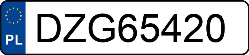 Numer rejestracyjny DZG 65420 posiada AUDI A3 1.9 TDi MR`06 E4 8P Ambiente - DZG65420