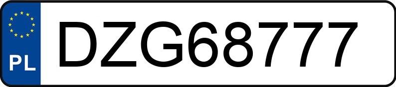 Numer rejestracyjny DZG 68777 posiada SEAT Leon 1.8 MR`99 1M Cupra R - DZG68777