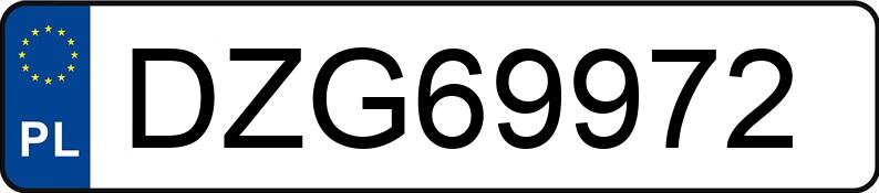 Numer rejestracyjny DZG 69972 posiada CITROEN C3 - DZG69972