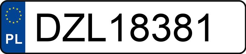 Numer rejestracyjny DZL 18381 posiada AUDI Q5 - DZL18381 Numer rejestracyjny DZL 18381 posiada AUDI Q5 - DZL18381