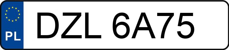 Numer rejestracyjny DZL 6A75 posiada KOMAR - DZL6A75 Numer rejestracyjny DZL 6A75 posiada KOMAR - DZL6A75