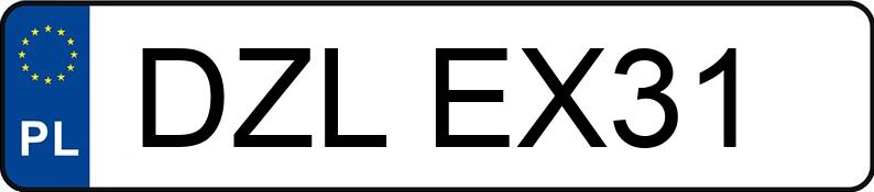 Numer rejestracyjny DZL EX31 posiada PEUGEOT 307 E3 1.7t XA - DZLEX31