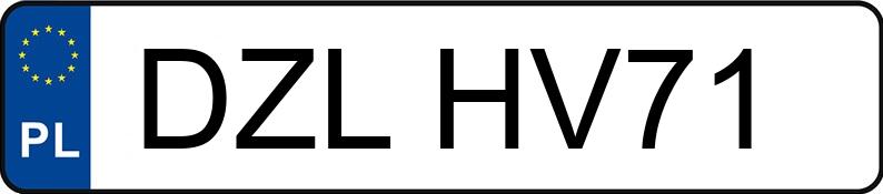 Numer rejestracyjny DZL HV71 posiada RENAULT MEGANE - DZLHV71