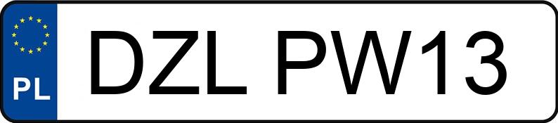 Numer rejestracyjny DZL PW13 posiada DAEWOO / FSO Lanos 1.5 Kat. MR`97 E3 S - DZLPW13