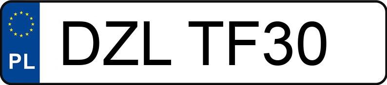 Numer rejestracyjny DZL TF30 posiada KIA CERATO - DZLTF30