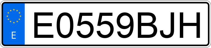 Numer rejestracyjny E0559BJH posiada DEUTZ FAHR (KHD) SERIE 5 Numer rejestracyjny E0559BJH posiada DEUTZ FAHR (KHD) SERIE 5