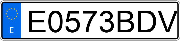 Numer rejestracyjny E0573BDV posiada SUZUKI LT Z Numer rejestracyjny E0573BDV posiada SUZUKI LT Z