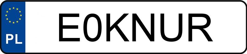 Numer rejestracyjny E0KNUR posiada BMW X5 Numer rejestracyjny E0KNUR posiada BMW X5