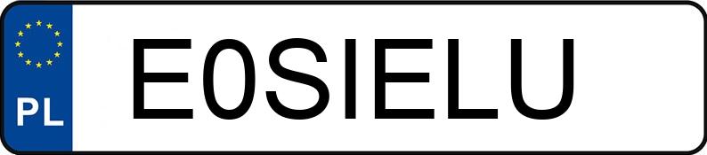 Numer rejestracyjny E0SIELU posiada MERCEDES-BENZ E 300 Numer rejestracyjny E0SIELU posiada MERCEDES-BENZ E 300