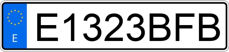 Numer rejestracyjny E1323BFB posiada SUZUKI RMZ 450