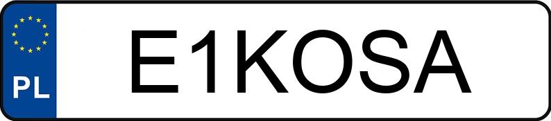 Numer rejestracyjny E1KOSA posiada BMW 330i Cabrio Kat. MR`02 E3 E46 Ci Numer rejestracyjny E1KOSA posiada BMW 330i Cabrio Kat. MR`02 E3 E46 Ci