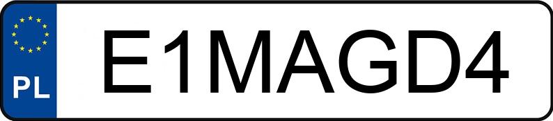 Numer rejestracyjny E1MAGD4 posiada OMODA OMODA 9 Numer rejestracyjny E1MAGD4 posiada OMODA OMODA 9