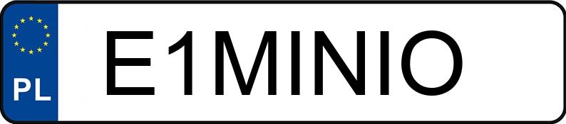 Numer rejestracyjny E1MINIO posiada BENTLEY Bentayga 4.0 TSI MR`15 E6 Bentayga 4.0 TSI MR`15 E6