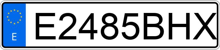 Numer rejestracyjny E2485BHX posiada SCHMIDT CITY JET