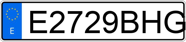 Numer rejestracyjny E2729BHG posiada POLARIS RANGER 1000