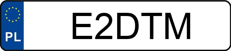 Numer rejestracyjny E2DTM posiada MERCEDES-BENZ C 230 Kompressor Kat. MR`97 202 Classic