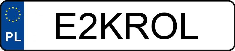 Numer rejestracyjny E2KROL posiada BMW 530D Numer rejestracyjny E2KROL posiada BMW 530D