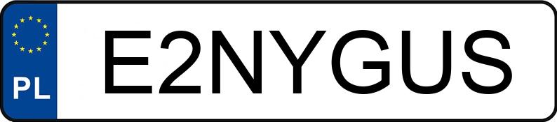 Numer rejestracyjny E2NYGUS posiada AUDI A4 Allroad TDI MR`17 E6 B9 A4 Allroad TDI MR`17 E6 B9