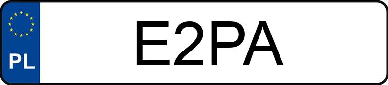 Numer rejestracyjny E2PA posiada DODGE Grand Caravan 3.6 Kat. MR`11 SXT Aut.