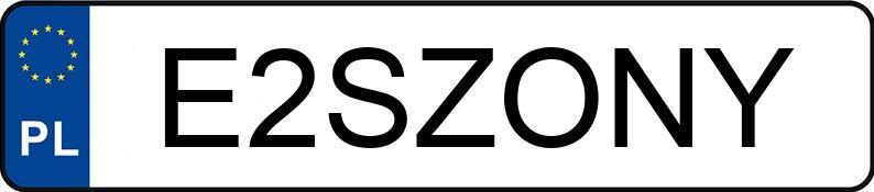 Numer rejestracyjny E2SZONY posiada BMW 440i Gran Coupe MR`13 E6 F36 xDrive Exclusive Steptronic Numer rejestracyjny E2SZONY posiada BMW 440i Gran Coupe MR`13 E6 F36 xDrive Exclusive Steptronic