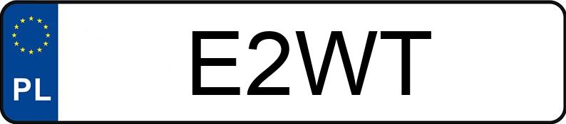 Numer rejestracyjny E2WT posiada MERCEDES-BENZ C 300 MR`14 E6 205 C 300 MR`14 E6 205