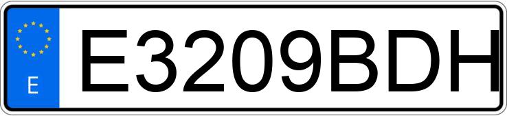 Numer rejestracyjny E3209BDH posiada SUZUKI LT Z