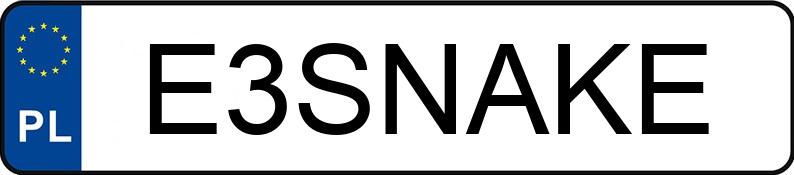 Numer rejestracyjny E3SNAKE posiada SCANIA S500 N323 Numer rejestracyjny E3SNAKE posiada SCANIA S500 N323
