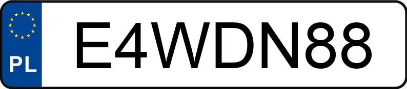 Numer rejestracyjny E4WDN88 posiada LEXUS ES 300h MR`22 E6 Elegance Numer rejestracyjny E4WDN88 posiada LEXUS ES 300h MR`22 E6 Elegance