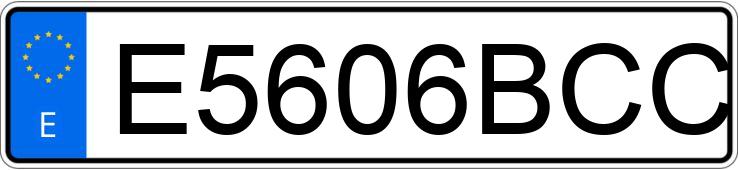 Numer rejestracyjny E5606BCC posiada BOMBARDIER NV Numer rejestracyjny E5606BCC posiada BOMBARDIER NV