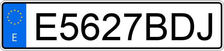 Numer rejestracyjny E5627BDJ posiada SUZUKI LT Z