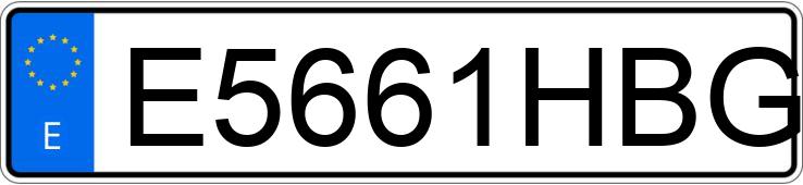 Numer rejestracyjny E5661HBG posiada SsangYong Korando